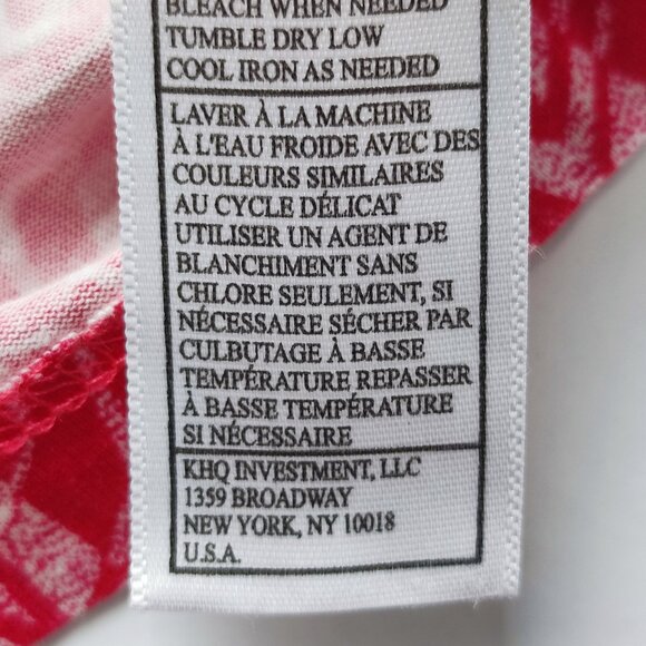 Hurley summer dress women youth size S (6) red lightweight open shoulders straps - Picture 8 of 12